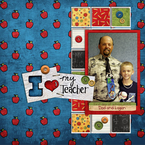 I Love My Teacher (dad)!