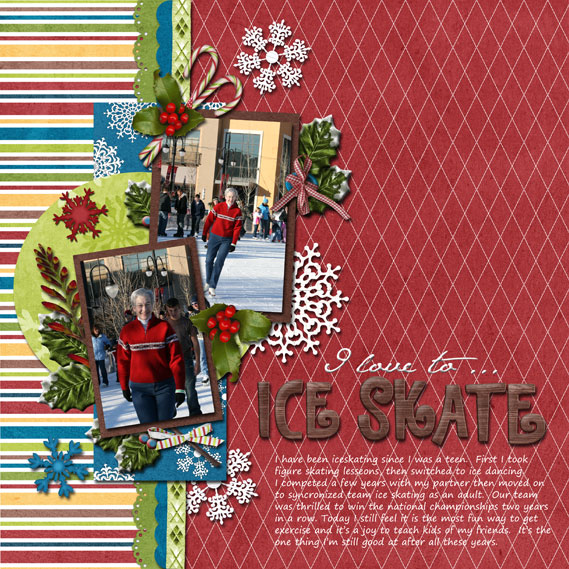 I love to Ice Skate