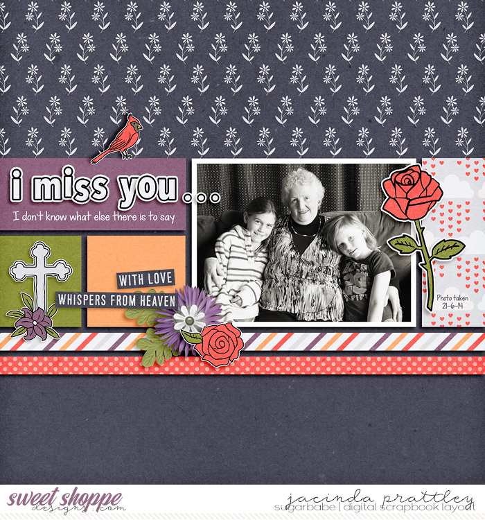 I miss you