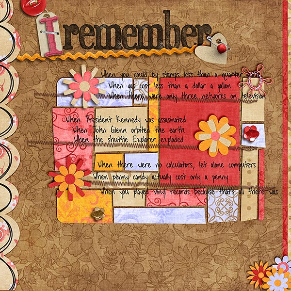 I Remember When