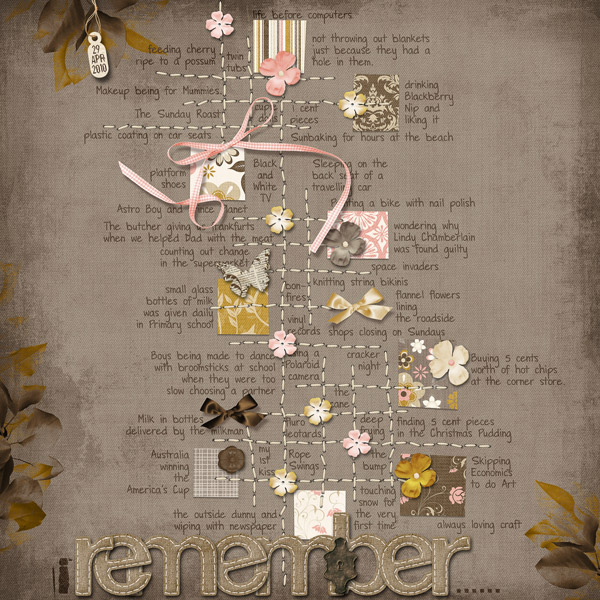 I Remember...