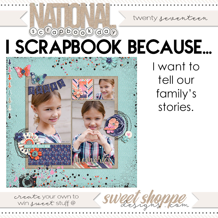 I scrapbook because...