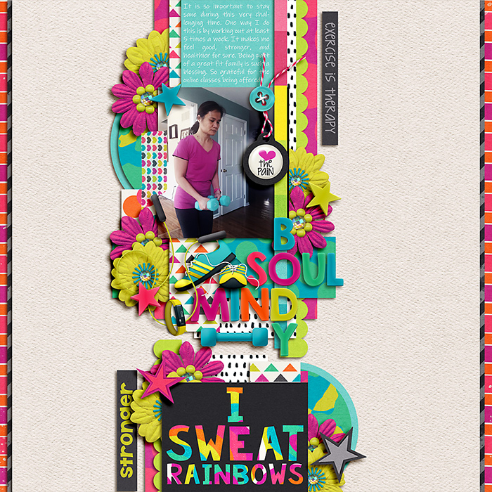 I sweat rainbows