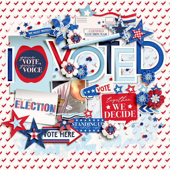 I voted