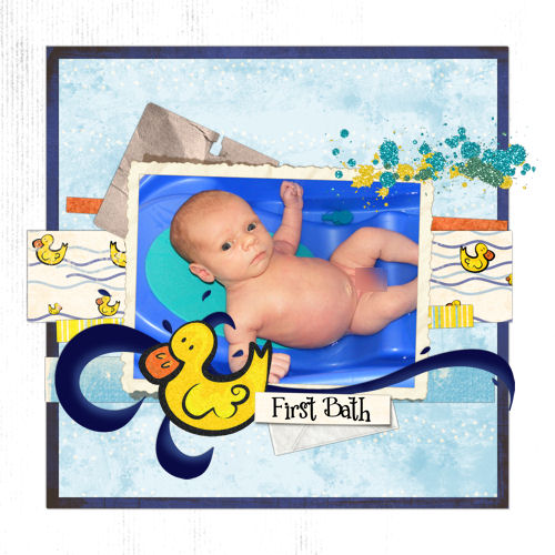 Ian's First Bath