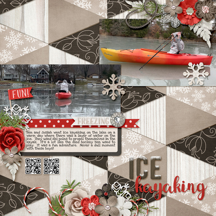 Ice Kayaking