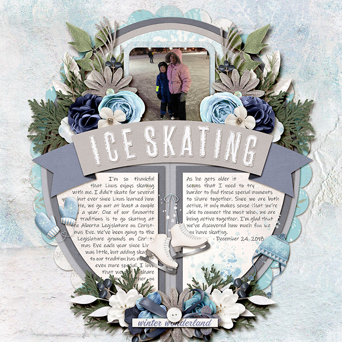 ice skating