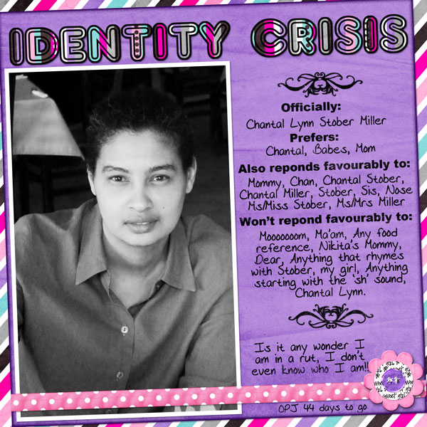 Identity Crisis