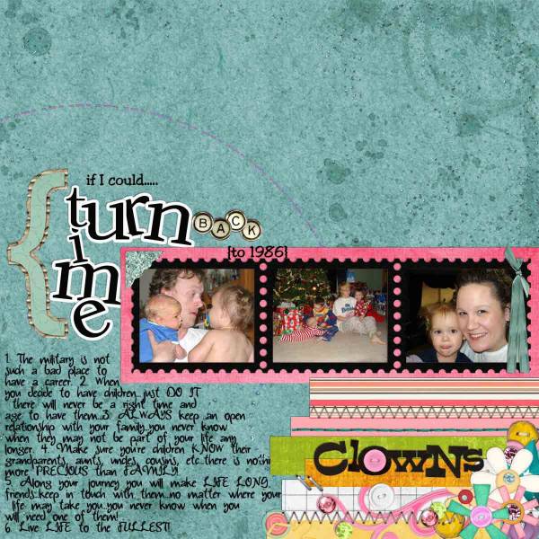 If I Could Turn Back Time{ADSR challenge 7}
