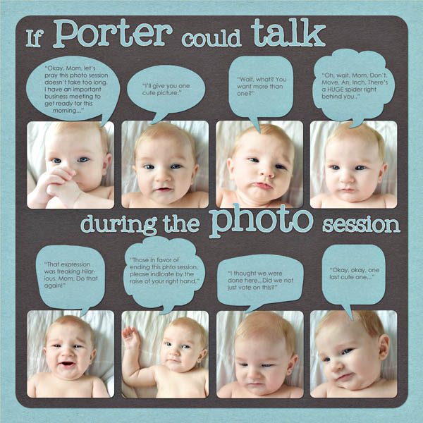If Porter Could Talk...