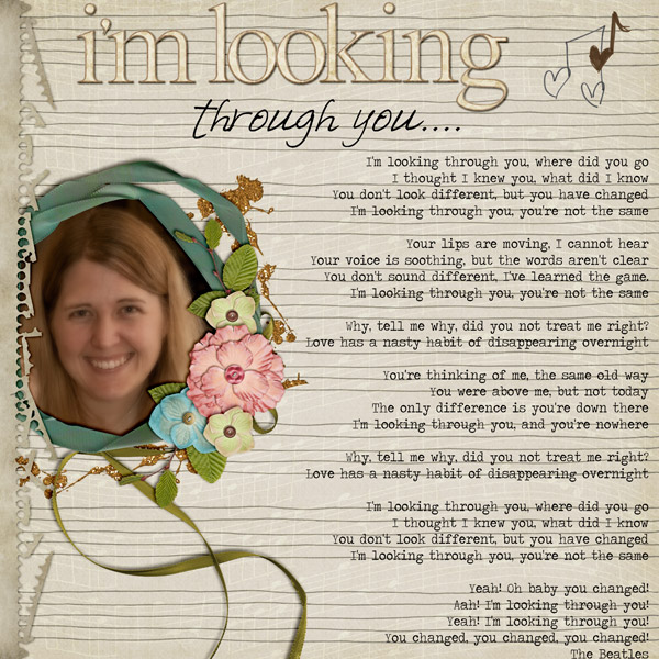 I'm Looking through you