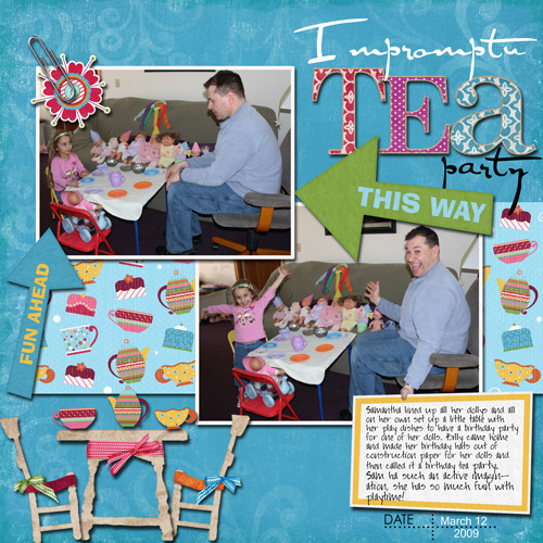 Impromptu tea party