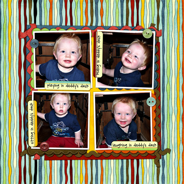 in daddy's desk