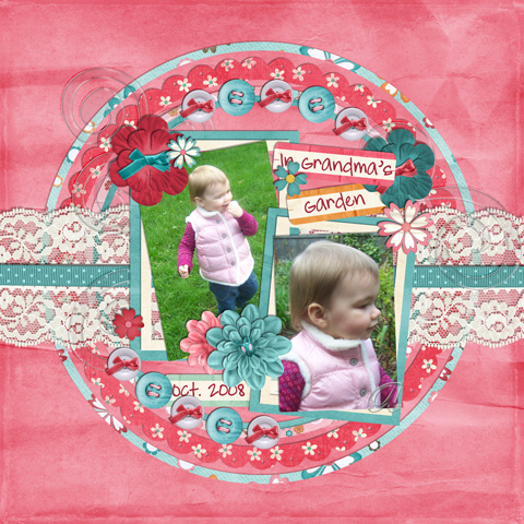 in grandma's garden