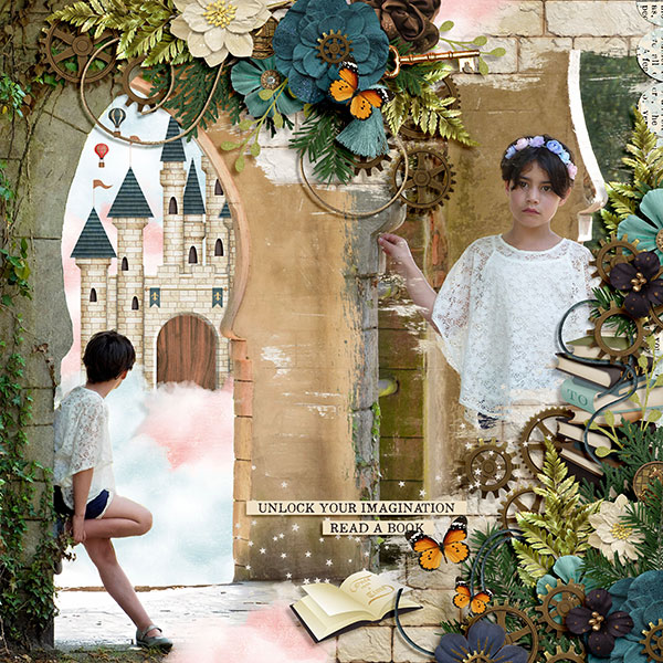 in my imagination