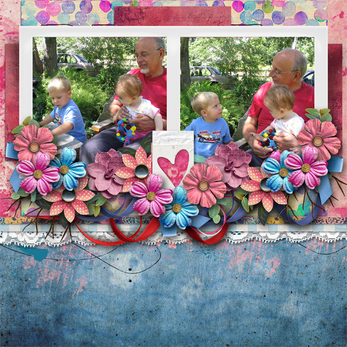 In the Garden with Grandpa