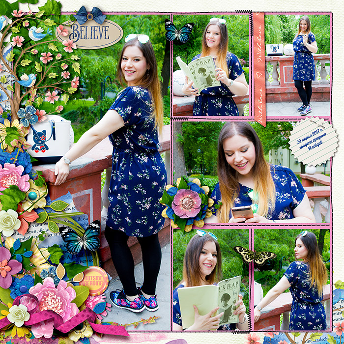In the garden