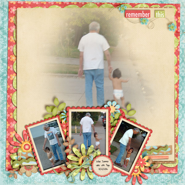 Indian summer Walks with Papa
