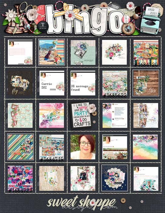 iNSD Bingo 2019