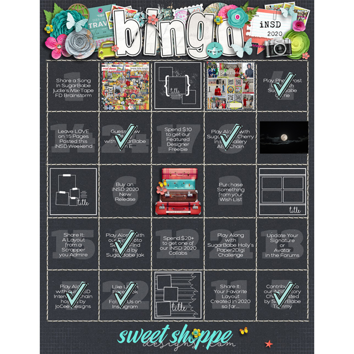 iNSD Bingo row