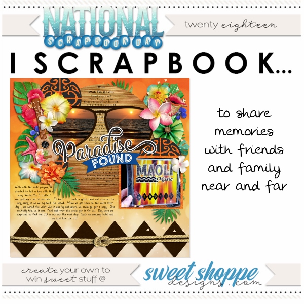 iNSD I Scrapbook Because!