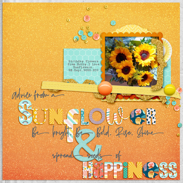 Inspiration: November 2020 - Sunflower