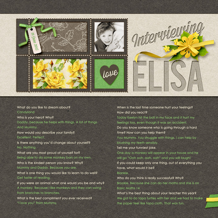 Interviewing Elisa