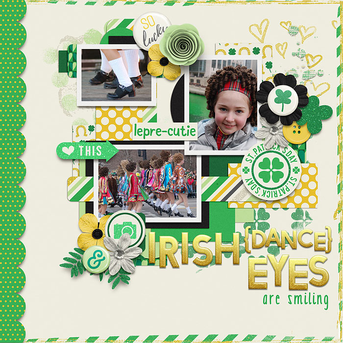 Irish Dance Eyes