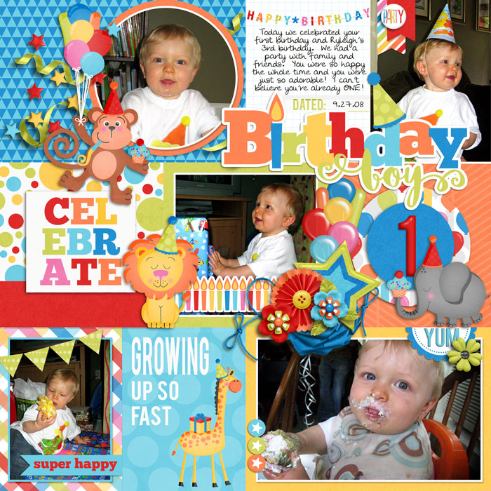 Isaacs 1st Birthday