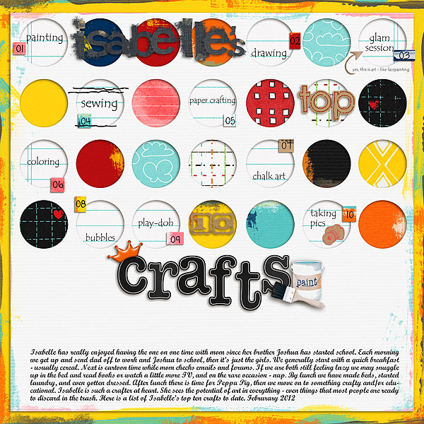 Isabelle's Fave Crafts