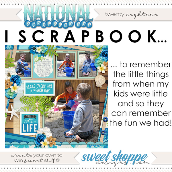 iScrapbook because...