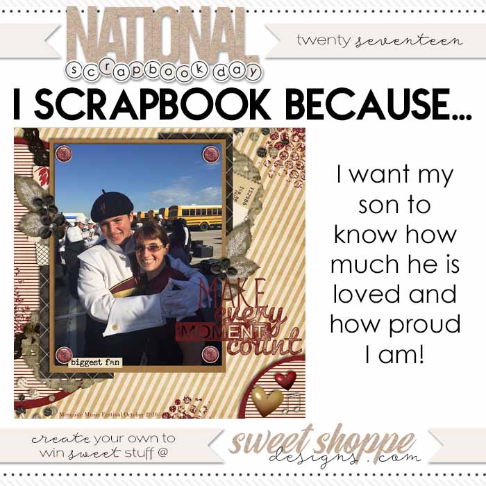 #IScrapbookBecause #1