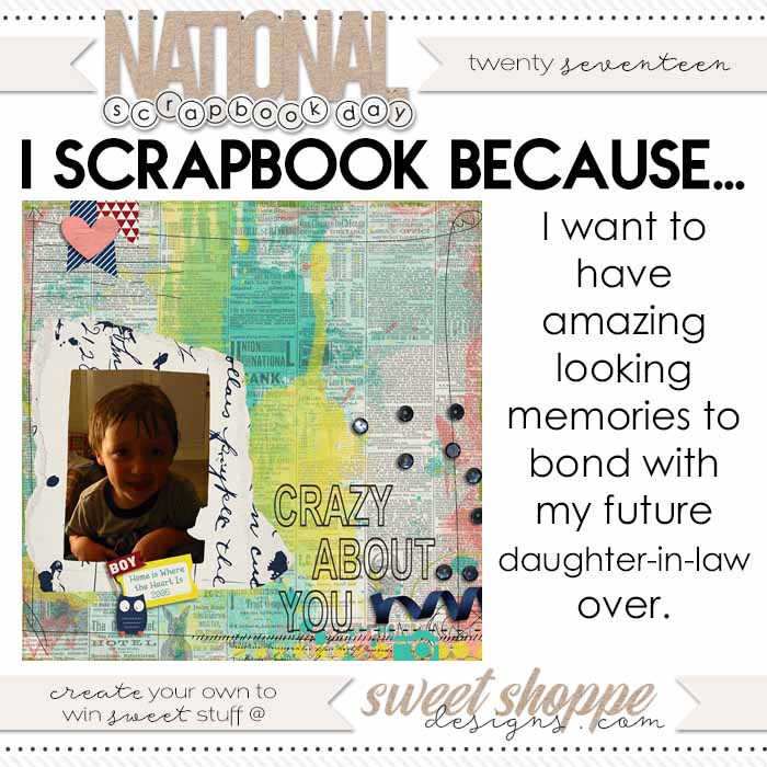#IScrapbookBecause #2