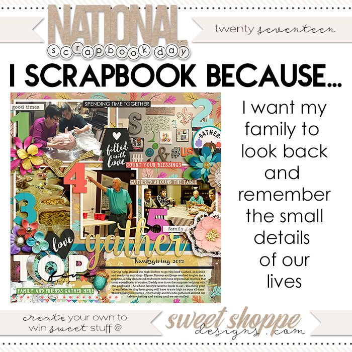#iscrapbookbecause