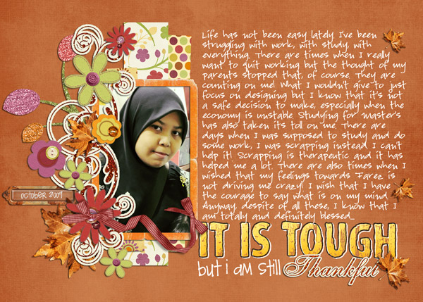 It Is Tough...