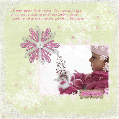 It Was Your First Snow