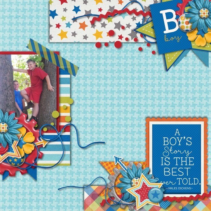 {It's A Boy Thing} by Tickled Pink Studio