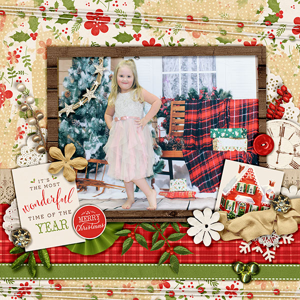 its a christmas picture