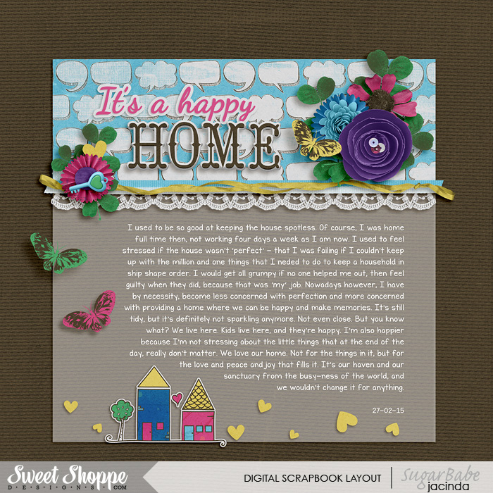 It's a happy home