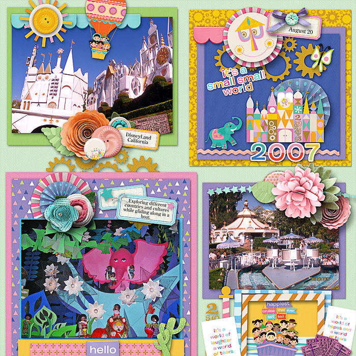 Its A Small World in DisneyLand