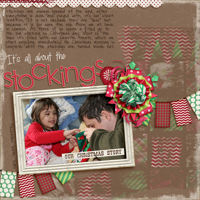 It's all about the stockings