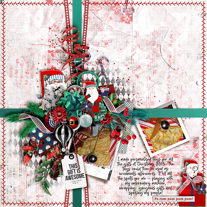 It's in the wrapping