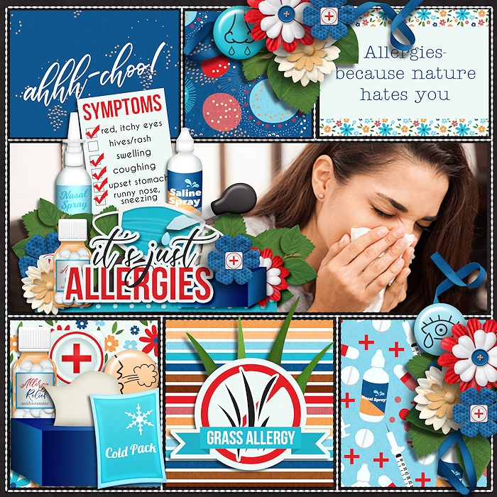 It's just allergies