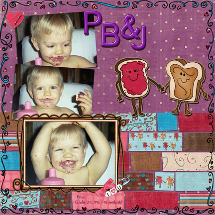 it's my favorite ... PB&J!