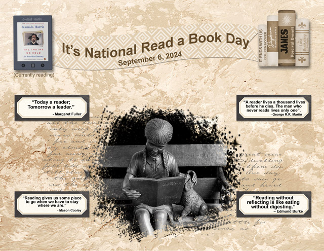 It's National Read a Book Day