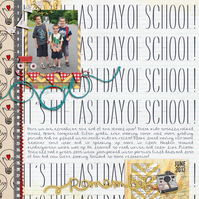 It's the Last Day of School!