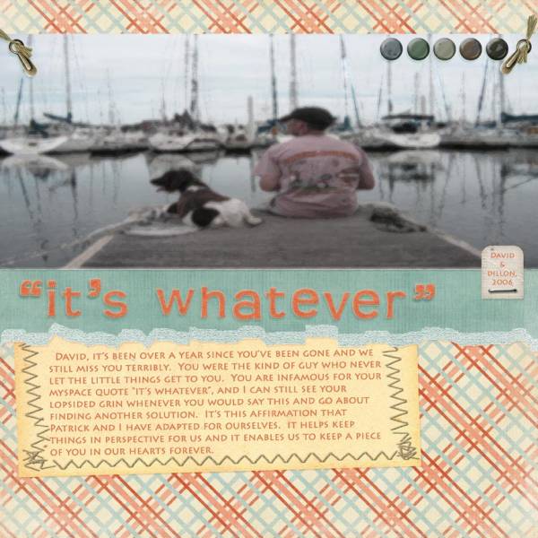 "It's Whatever"