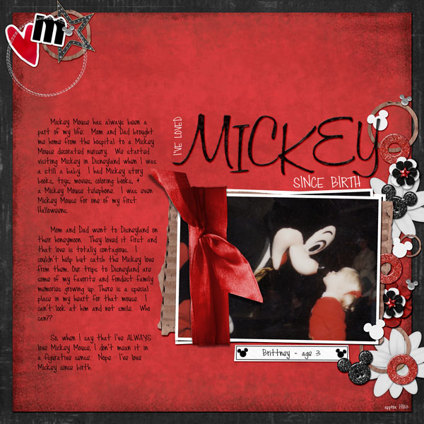 I've Loved Mickey Since Birth