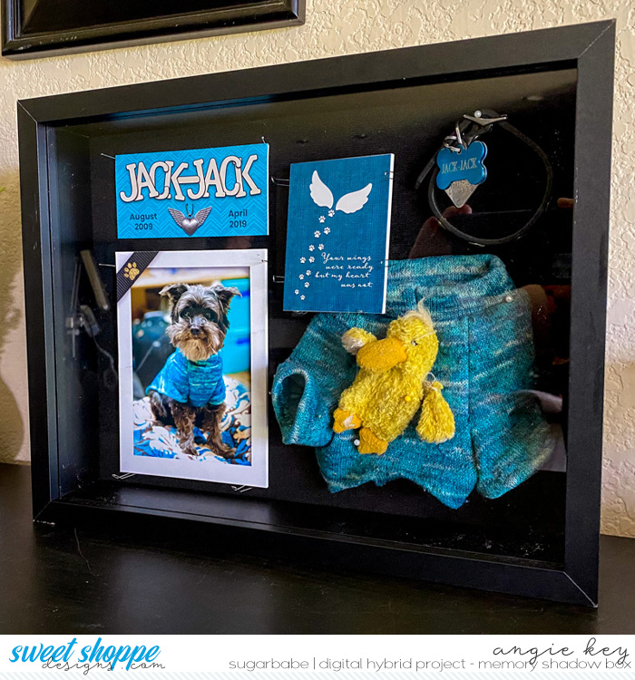 Jack-Jack's Memorial Shadow Box