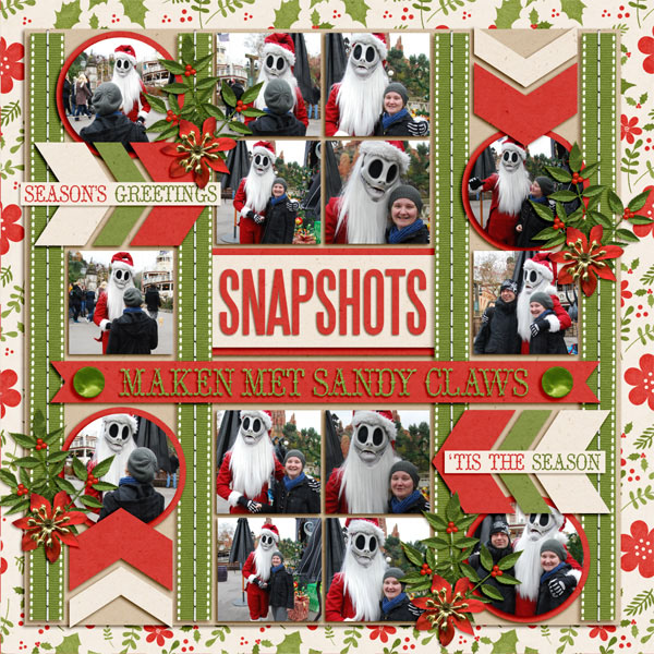 Jack Skellington - Snapshots with Sandy Claws